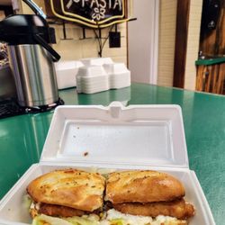 Fish sandwich
