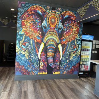 Saapaaduu - Mural - Indian Near Me - San Jose, California Saapaaduu - Mural - Indian Near Me - San Jose, California
