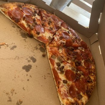 RaceTrac - Forgot to take pic of whole pizza before we started eating it. - Gas Stations Near Me - Okeechobee, Florida