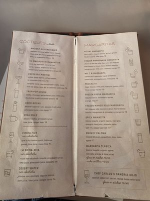 Menu photo 3 Centrico Anaheim, CA