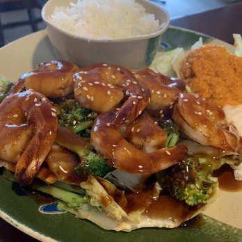 Little Tokyo - Lunch Shrimp Teriyaki - Japanese Near Me - Montgomery, Texas