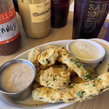 Salt + Smoke - Fried House Pickles - Bars Near Me - Saint Louis, Missouri Salt + Smoke - Fried House Pickles - Bars Near Me - Saint Louis, Missouri