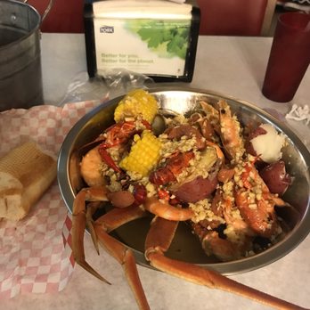 Dragon's Crawfish - This was the special "the half " This was plenty for 2 people! So delicious!!! - Cajun/Creole Near Me - Tacoma, Washington Dragon's Crawfish - This was the special "the half " This was plenty for 2 people! So delicious!!! - Cajun/Creole Near Me - Tacoma, Washington