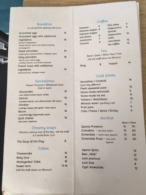 Menu photo 1 Niebieskie Migdały Kraków, MA Menu photo 1 Niebieskie Migdały Kraków, MA