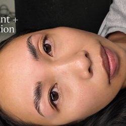 LASHME Uyen Beauty Studio - Lash lift & tint with brow lamination for beautifully lifted lashes and fuller, polished brows. Customized by the Lashme Team in San Diego.