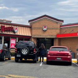 Wendy's - It's attached to the gas station.