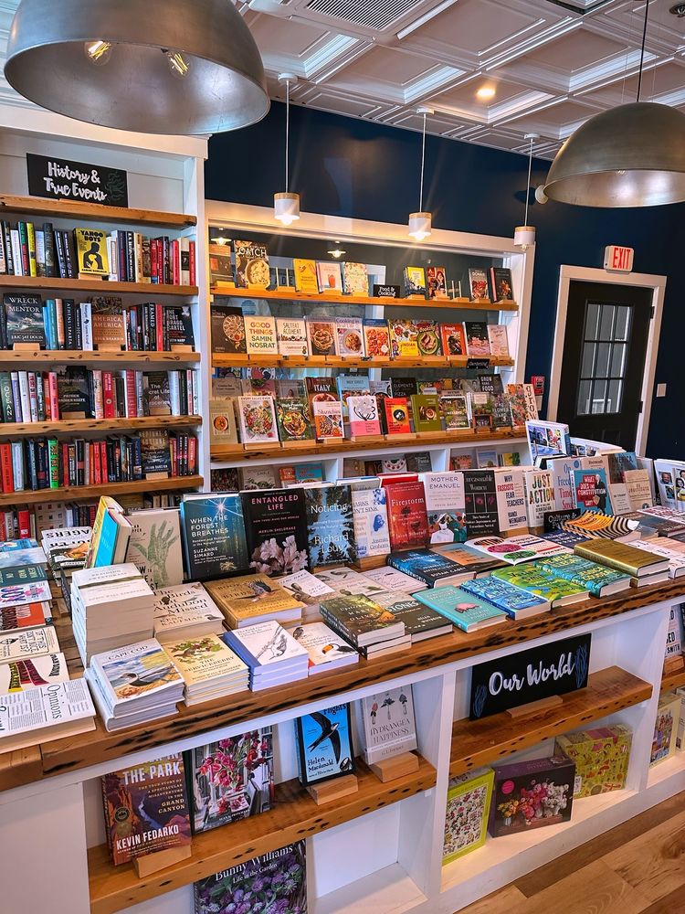 Below the Brine Bookshop Logo