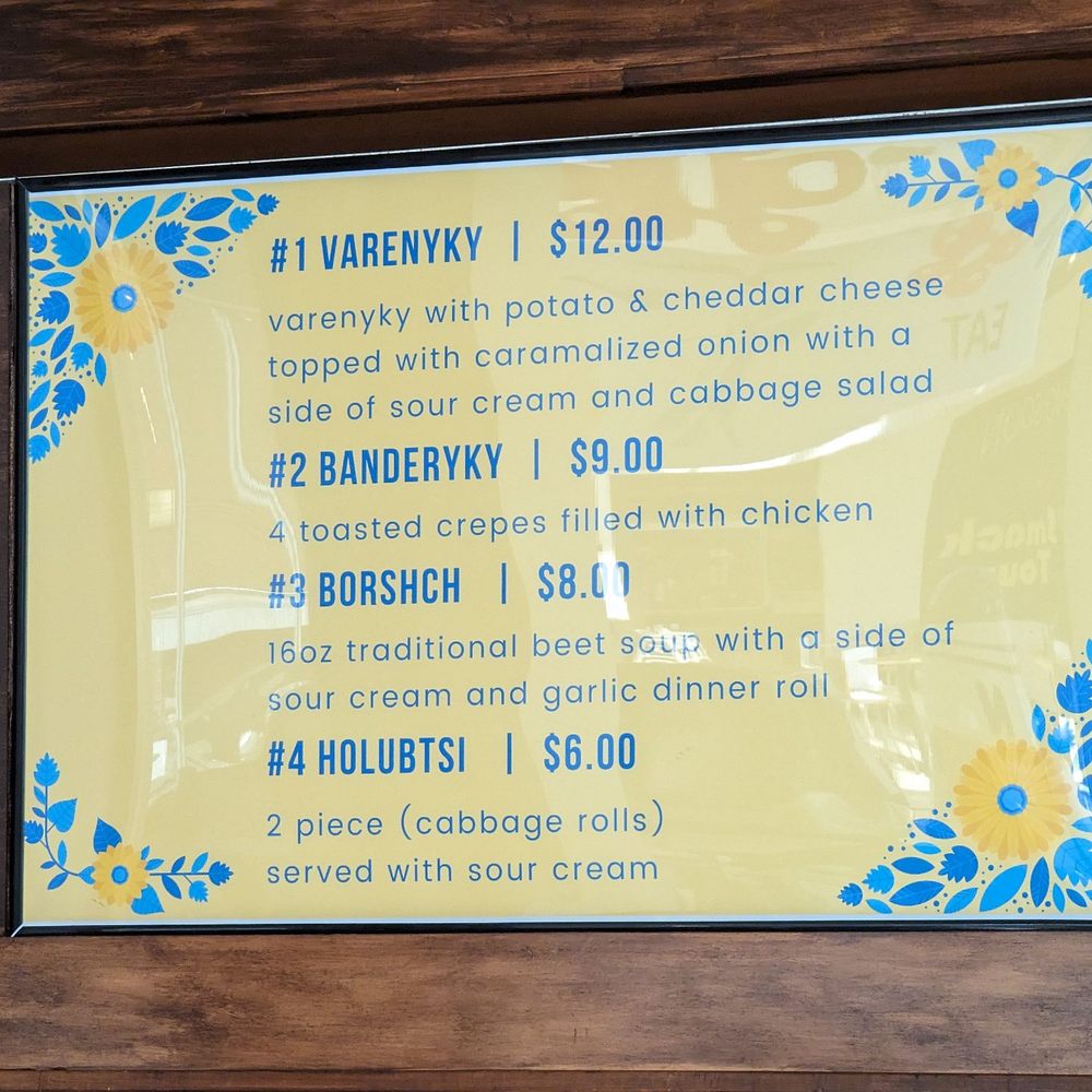 Menu photo