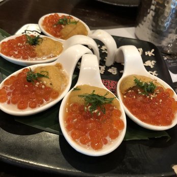 Kiraku - These one spooner uni! WOW - Tapas/Small Plates Near Me - Berkeley, California
