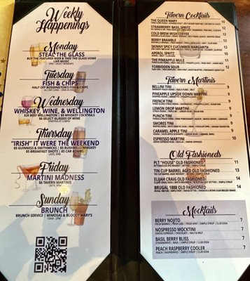 Menu photo 1 Park Lane Tavern Hampton, VA