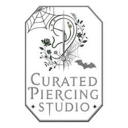 Curated Piercing Studio - Logo