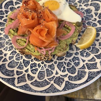 Tommy Café - Lox, avocado, egg on multigrain bread - Coffee & Tea Near Me - Montreal, Quebec Tommy Café - Lox, avocado, egg on multigrain bread - Coffee & Tea Near Me - Montreal, Quebec