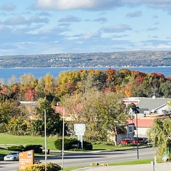 Apple Tree Inn - View from balcony - Hotels Near Me - Petoskey, Michigan Apple Tree Inn - View from balcony - Hotels Near Me - Petoskey, Michigan