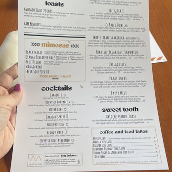 Madison - Brunch menu - Italian Near Me - San Diego, California