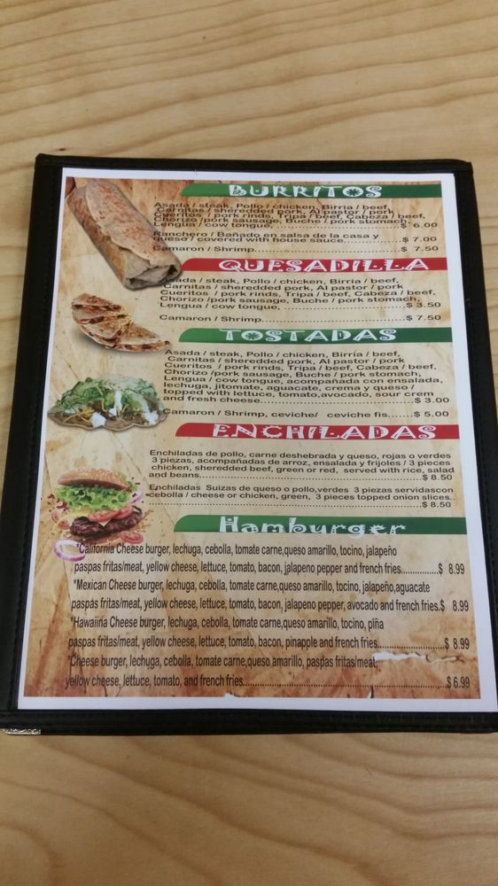 Tacos with fresh ingredients at Taqueria San Felipe