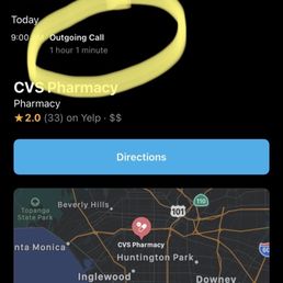 I decided to hang up after an hour on hold. Changing my pharmacy right away