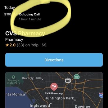 CVS Pharmacy - I decided to hang up after an hour on hold. Changing my pharmacy right away - Drugstores Near Me - LOS ANGELES, California