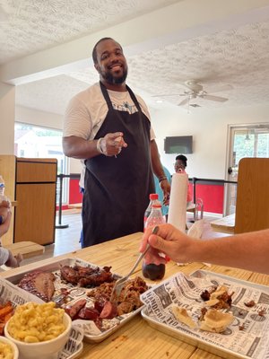 Back Deck BBQ by null