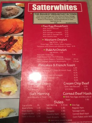Menu photo 8 Satterwhites Restaurant Manakin Sabot, VA