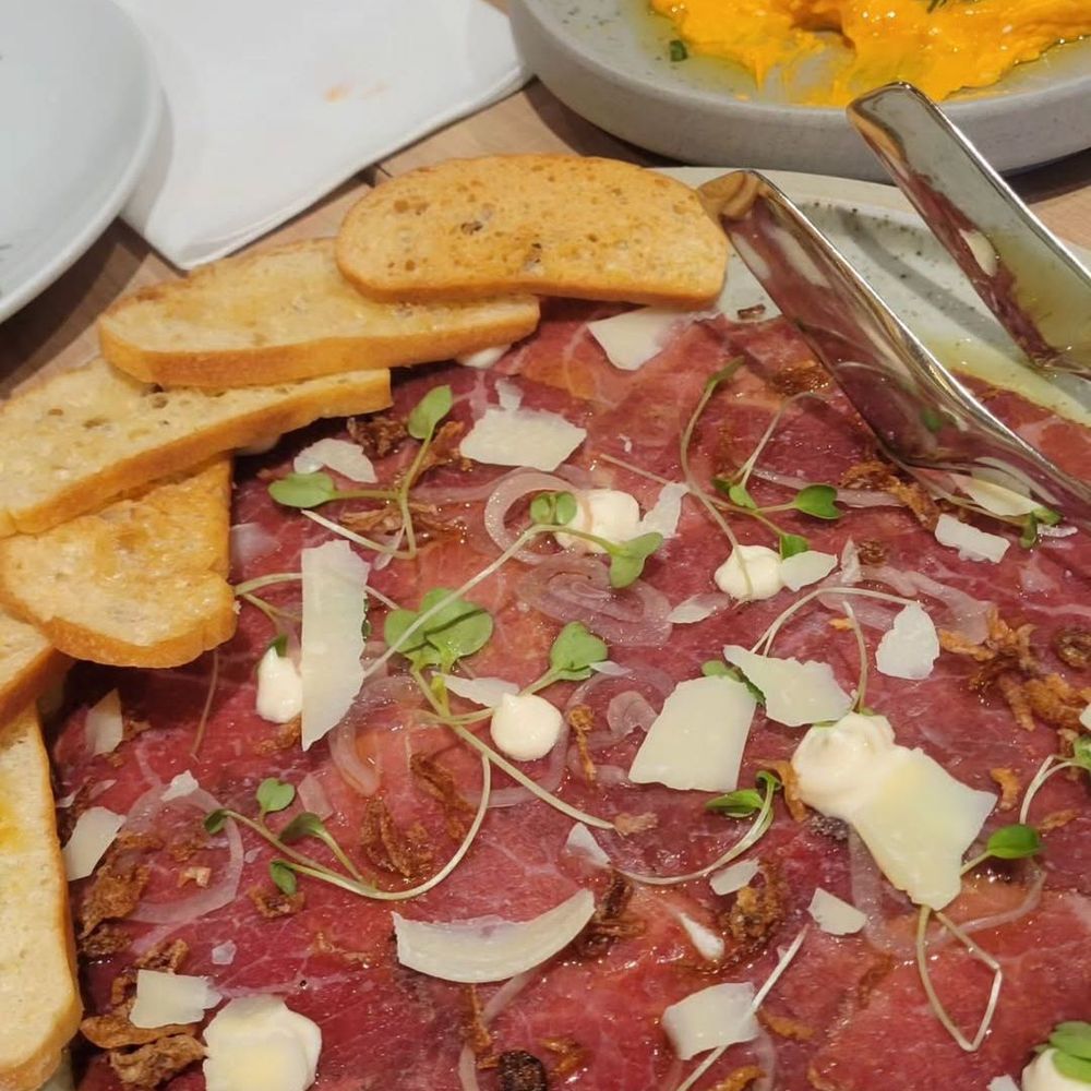 Lucia - Wagyu beef carpaccio - Italian Near Me - Vancouver, British Columbia Lucia - Wagyu beef carpaccio - Italian Near Me - Vancouver, British Columbia