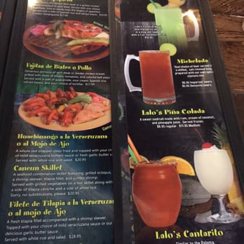 Lalo's Restaurant - Menu - Mexican Near Me - Berwyn, Illinois Lalo's Restaurant - Menu - Mexican Near Me - Berwyn, Illinois