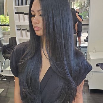 Salon Oaselle - Long haircut styled by Cesar - Hair Stylists Near Me - Tarzana, California Salon Oaselle - Long haircut styled by Cesar - Hair Stylists Near Me - Tarzana, California