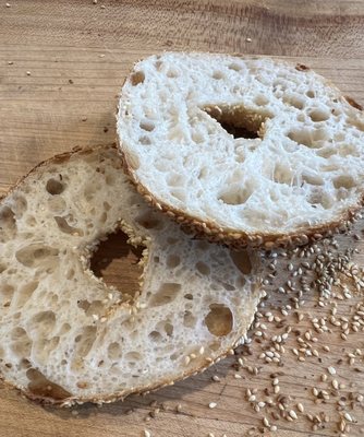 Sour Seed Bagels by null