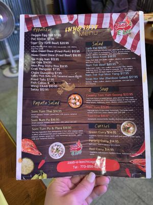 Menu photo 4 Zaab E Lee Chicago, IL