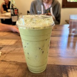 White Rabbit Bakery - Iced matcha latte