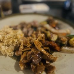 Tokyo Garden - New York steak and Chicken Teppanyaki