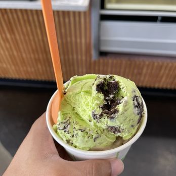 Churn And Bake Ice Cream - Mint monster and Nutella kinder - Ice Cream & Frozen Yogurt Near Me - Plano, Texas Churn And Bake Ice Cream - Mint monster and Nutella kinder - Ice Cream & Frozen Yogurt Near Me - Plano, Texas