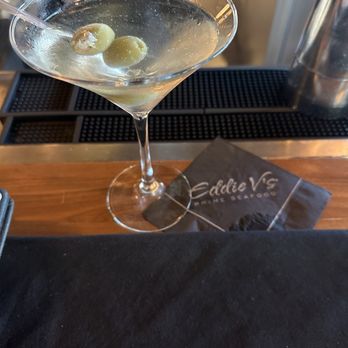 Eddie V's Prime Seafood - Vodka The Dapper Martini - Seafood Near Me - El Segundo, California Eddie V's Prime Seafood - Vodka The Dapper Martini - Seafood Near Me - El Segundo, California