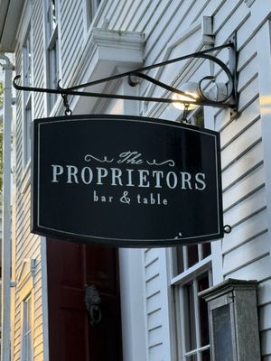 The Proprietors Bar & Table by null