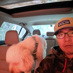 Going through the car wash with my dog! Going through the car wash with my dog!
