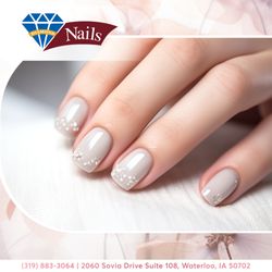 Diamond Nails - The best color is the one you wear on your nails.