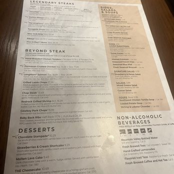 LongHorn Steakhouse - Menu - Steakhouses Near Me - Phoenix, Arizona LongHorn Steakhouse - Menu - Steakhouses Near Me - Phoenix, Arizona