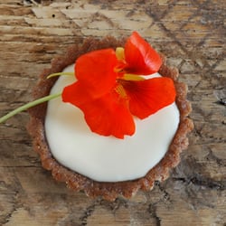 The Naked Tart, LLC - Lime with edible flowers