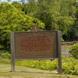 Grave Of Lucy Virgin Downs Marker - Historical Marker