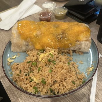Babs Delta Diner - The burrito, chicken and waffles, and fried chicken special - Korean Near Me - Vallejo, California