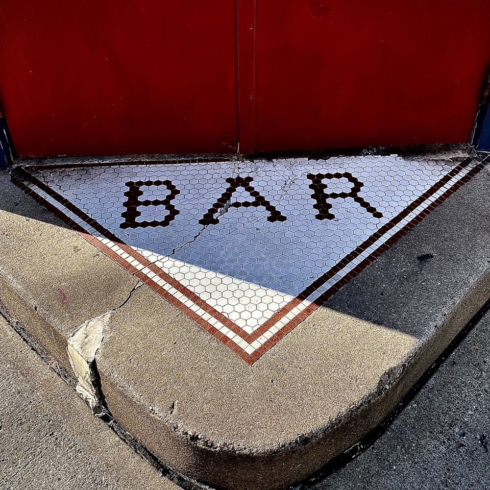 Cupka Cafe - a bar sign on the sidewalk - Dive Bars Near Me - Pittsburgh, Pennsylvania