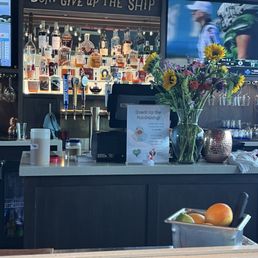Bar area
