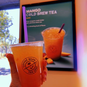 The Coffee Bean & Tea Leaf - Cold BrewPeach Jasmine Cold Brew Tea ( delicious ) - Coffee & Tea Near Me - Chino Hills, California