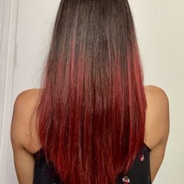 Post-hair cut, pre-shower. The back actually doesn't look bad. Post-hair cut, pre-shower. The back actually doesn't look bad.