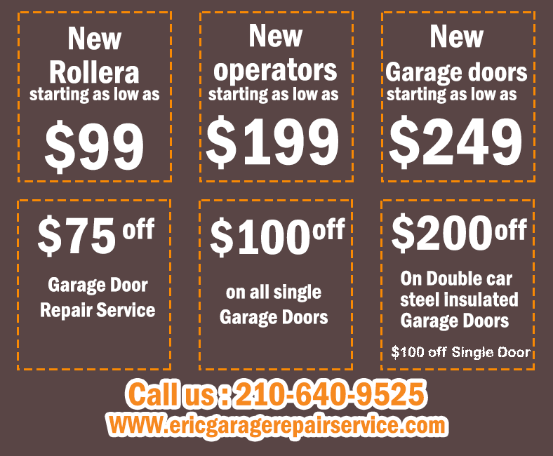 Eric Garage Repair Service - Garage Door Contractor in New Braunfels, TX