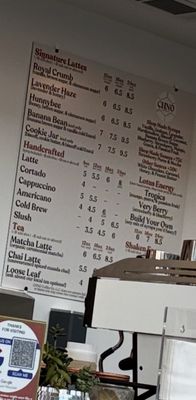 Menu photo 1 CHNO Coffee Co Charlotte, NC