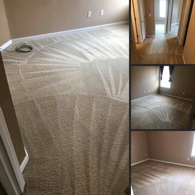 Carpet Cleaning Services - Carpet cleaning before & after portfolio