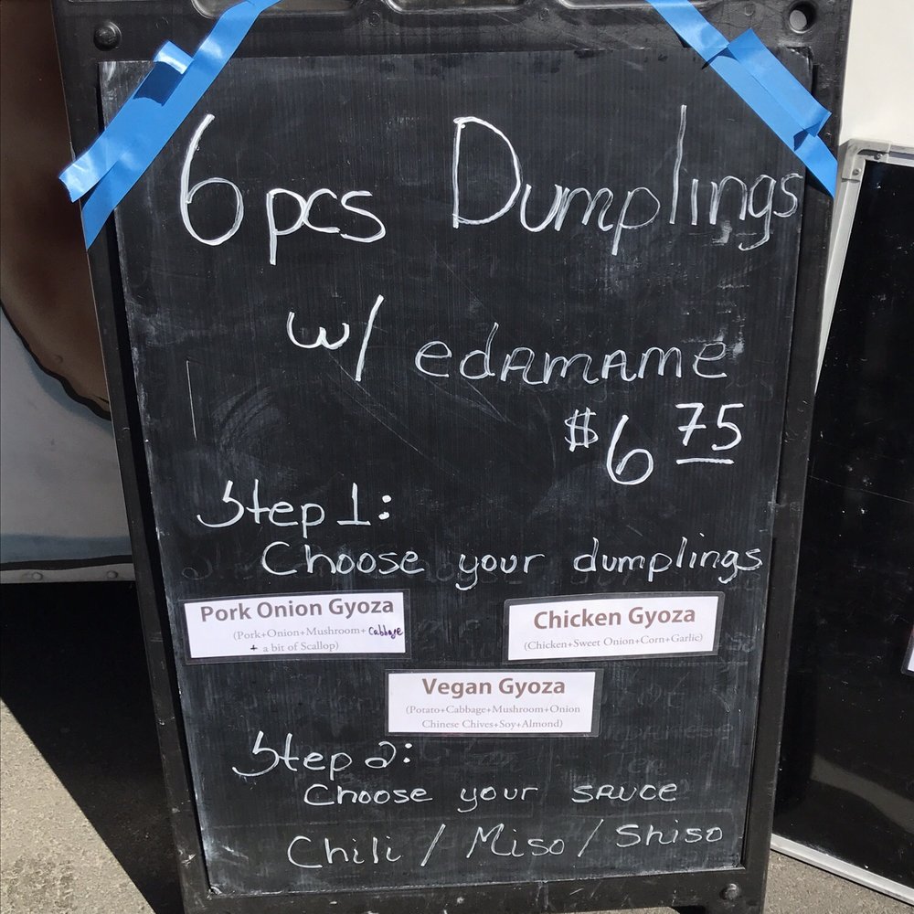 Crispy Gyoza - Food truck menu as of 3/24/19 - Food Trucks Near Me Crispy Gyoza - Food truck menu as of 3/24/19 - Food Trucks Near Me