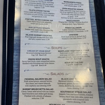 Federal House - menu - American Near Me - Annapolis, Maryland Federal House - menu - American Near Me - Annapolis, Maryland