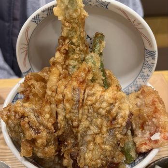 Tendon Kohaku - Vegetable Tendon Set - Japanese Near Me - Bellevue, Washington