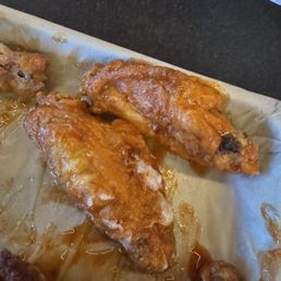 This is their "well done" wings. Absolutely vile and tasted days old and overused frying oil. Don't come here This is their "well done" wings. Absolutely vile and tasted days old and overused frying oil. Don't come here